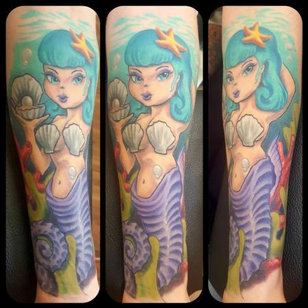Tattoos - Seahorse girl - 133411